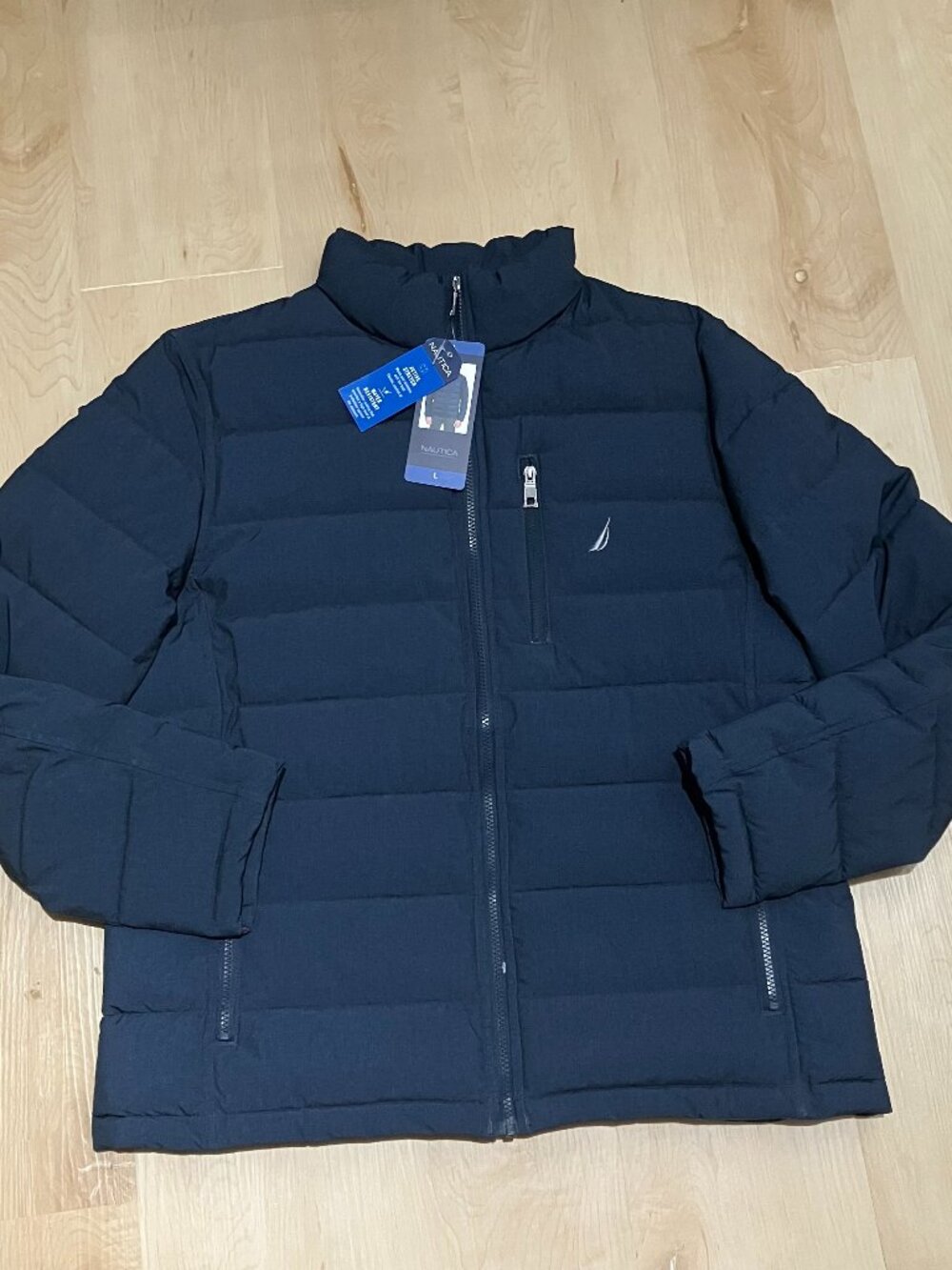 NWT Nautica Men's Quilted Puffer Jacket - L